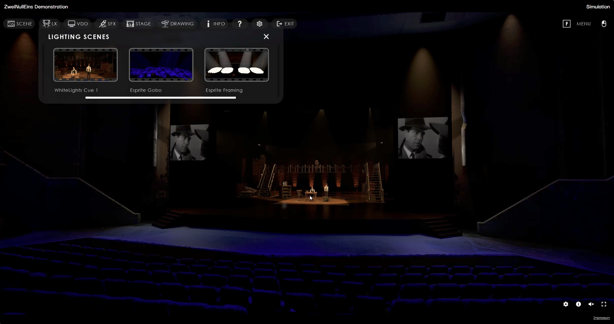 Radix13 simulation interface